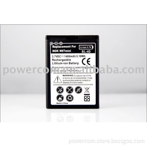 Phone battery for BL-4D/N97mini